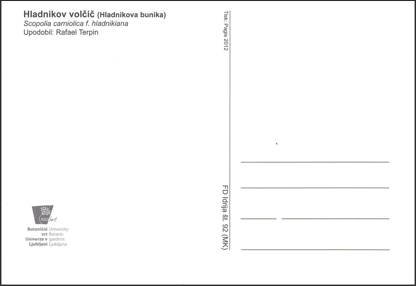 SLOVENSKE BOTANIČNE ATENE